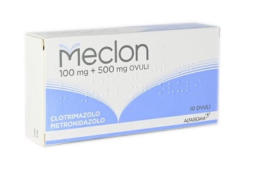 MECLON*10 OVULI VAG 100+500MG