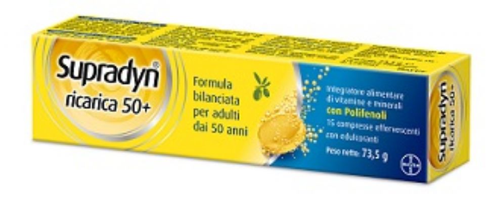 SUPRADYN RIC 50+ EFFER 15CPR