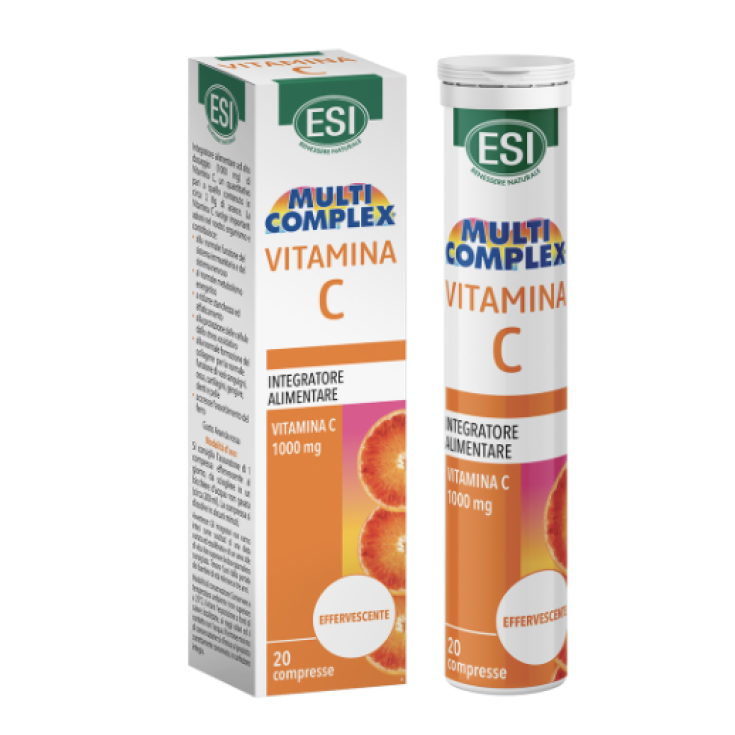 ESI MULTICOMPLEX VIT C 20CPR