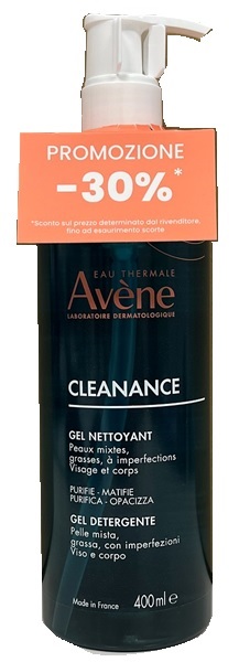 AVENE CLEANANCE GEL 400ML PS