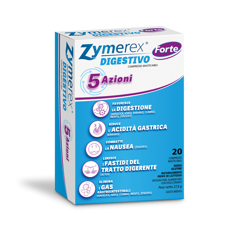 ZYMEREX DIGESTIVO FORTE 20CPR