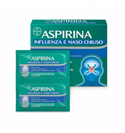 ASPIRINA INFLUENZA NASO CH*10B