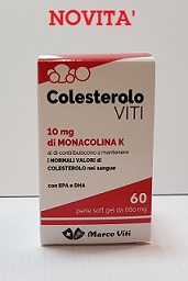 Distribuzione farmaceutica prodotto COLESTEROLO VITI 60PRL Minsan: 934323938