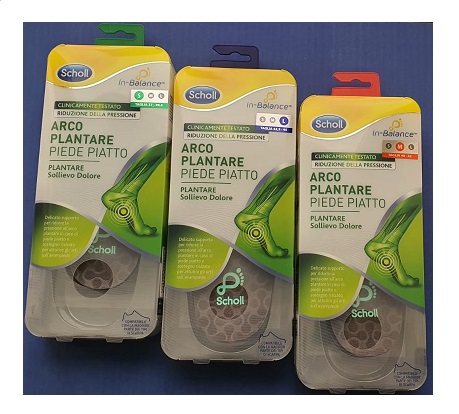 Distribuzione farmaceutica prodotto SCHOLL PLANTARE TALLONE S 2PZ Minsan:  981043247